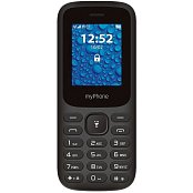 2220 ČERNÝ TLAČÍTKOVÝ TELEFON myPhone
