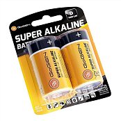 Baterie alkalická GoGEN SUPER ALKALINE D, LR20, blistr 2ks