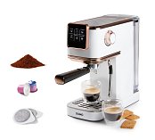 Espresso kávovar 3v1 - pákový, na pody i na kapsle - DOMO DO746K