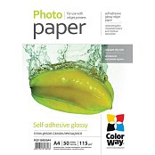 Fotopapír Glossy A4 50ks 115g COLORWAY