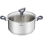 G7124645 KASTROL 24 CM + POKLICE TEFAL