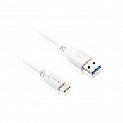 Kabel GoGEN USB/USB-C, 2m - bílý