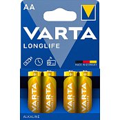 LR6 4BP AA Longlife Alk VARTA