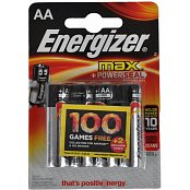 LR6 4BP AA Max Alk ENERGIZER