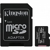 MicroSDXC 64GB UHS-I SDCS v2 KINGSTON