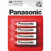 R6 4BP AA Red zn PANASONIC