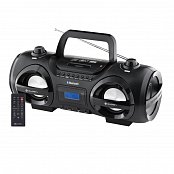 Radiopřijímač s CD GoGEN CDM 425 SUBT, černá/stříbrná