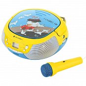 Radiopřijímač s CD GoGEN MAXIPREHRAVAC B, modrá/žlutá
