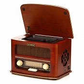 Radiopřijímač s CD Hyundai RC606 RETRO, třešeň