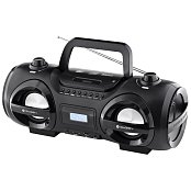 Radiopřijímač s DAB+/CD GoGEN CDM 425 BTDAB, černá/stříbrná