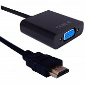 Redukce GoGEN HDMI/VGA, 0,2m - černá