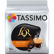 TASSIMO DELIZIOSO KAPSLE 16ks TASSIMO