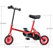 10994717 tříkolka Pája - červená MERKUR