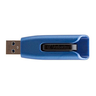 128GB USB Flash 3.0 V3 MAX Blue VERBATIM