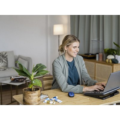 24551 Yvi+ Wireless Mouse Eco Blue TRUST