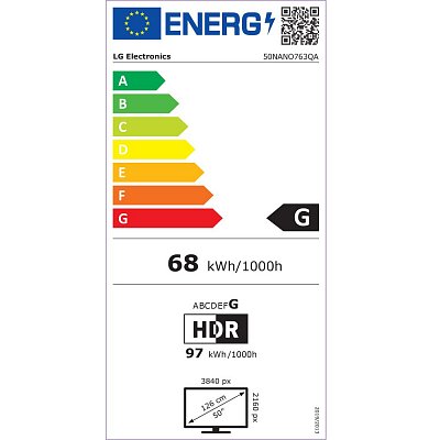 50NANO763QA NanoCell 4K UHD TV LG