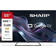 55HP6265E QLED GOOGLE SMART UHD TV SHARP