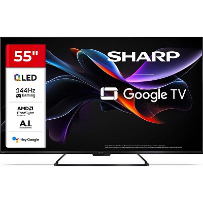 55HR7265E QLED GOOGLE SMART 144Hz SHARP