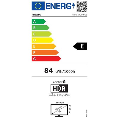 65PUS7000 Titan OS Direct LED TV PHILIPS