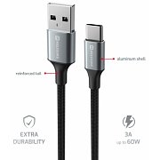 71521309 USB A /USB C 1,5M SWISSTEN