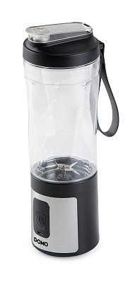 Aku smoothie mixér Blender-to-go 120W - černý - DOMO DO751BL