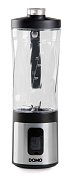 Aku smoothie mixér Blender-to-go 120W - černý - DOMO DO751BL