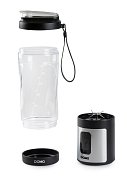 Aku smoothie mixér Blender-to-go 120W - černý - DOMO DO751BL