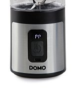 Aku smoothie mixér Blender-to-go 120W - černý - DOMO DO751BL