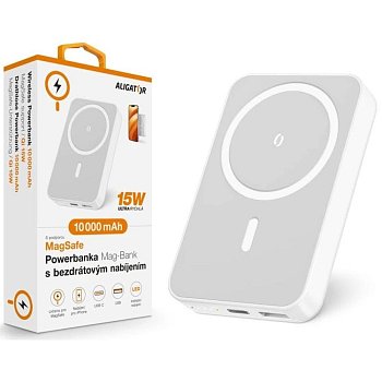 AMS04WT Powerbanka 10000mAh ALIGATOR