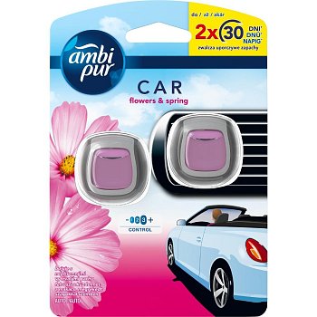 AUTO OSVĚŽOVAČ+NÁPLŇ 2KS SPRING AMBIPUR