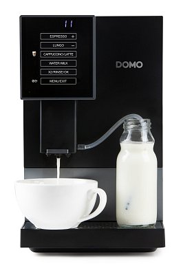 Automatický Espresso kávovar - černo šedý - DOMO DO744K