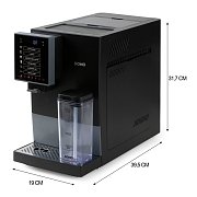 Automatický Espresso kávovar - černo šedý - DOMO DO744K