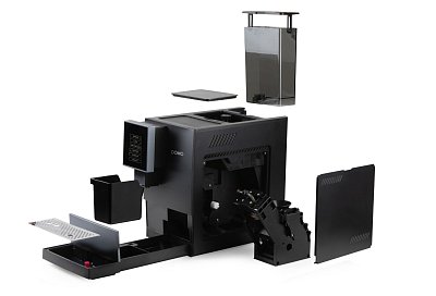 Automatický Espresso kávovar - černo šedý - DOMO DO744K