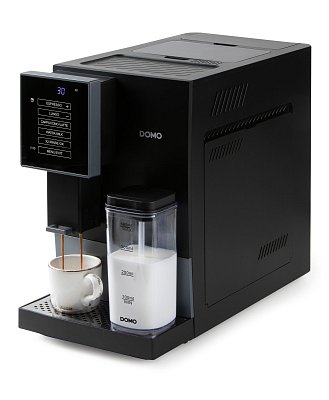Automatický Espresso kávovar - černo šedý - DOMO DO744K