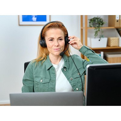 Ayda PC headset + microphone Black TRUST