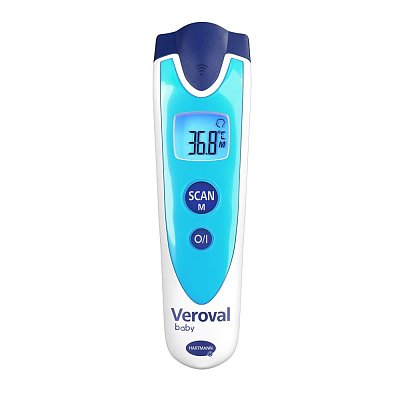 BABY MODRÝ DIGITÁLNÍ TEPLOMĚR VEROVAL