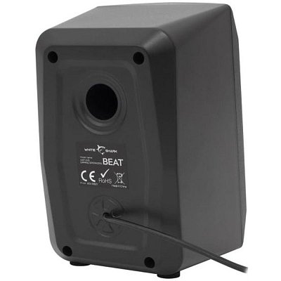 BEAT speakers 2.0 RGB black WHITE SHARK
