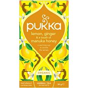 BIO CITRON/ZÁZVOR/MANK/MED 20 SÁČ. PUKKA