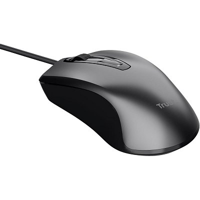 Carve USB Mouse Black TRUST