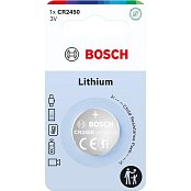 CR2450B1/00 Lith. coin CR2450 1bl. BOSCH