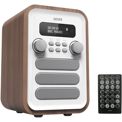 DAB 48 Rádio DAB+/FM/BT white DENVER