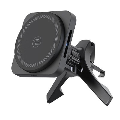 Držák na mobil GoGEN MHMS03 MagSafe, 15W - šedý