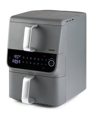Dvojitá horkovzdušná fritéza 3,5+6,5 l - DOMO DO549FR