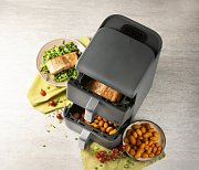 Dvojitá horkovzdušná fritéza 3,5+6,5 l - DOMO DO549FR