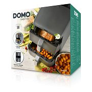 Dvojitá horkovzdušná fritéza 3,5+6,5 l - DOMO DO549FR