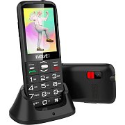 EasyPhone XO s nab. stoj. černý EVOLVEO