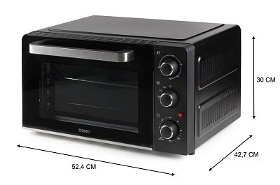 Elektrická horkovzdušná mini trouba 28 litrů - DOMO DO1107GO