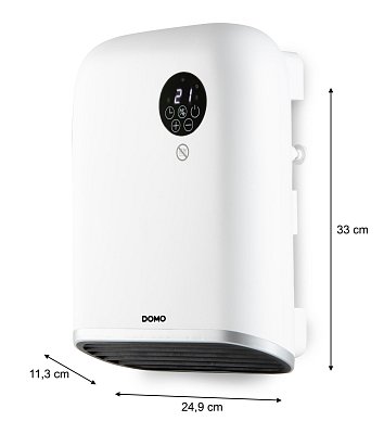 Elektrické topení do koupelny s WIFI - DOMO DO7357F