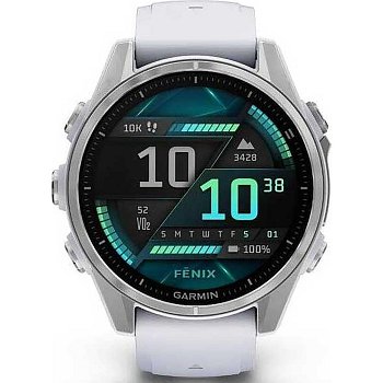 Fenix 8 43mm AMOLED Silver/white