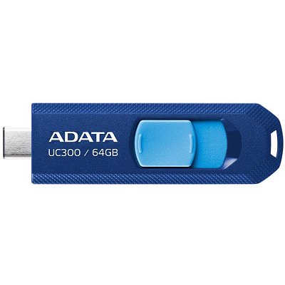 Flash Disk 64GB UC300 Blue ADATA